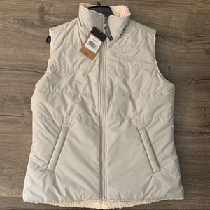 north face women's reversible vest